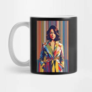 Art Deco Aubrey Plaza Mug